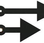 H43 Metal Clock Hands (Arrow)