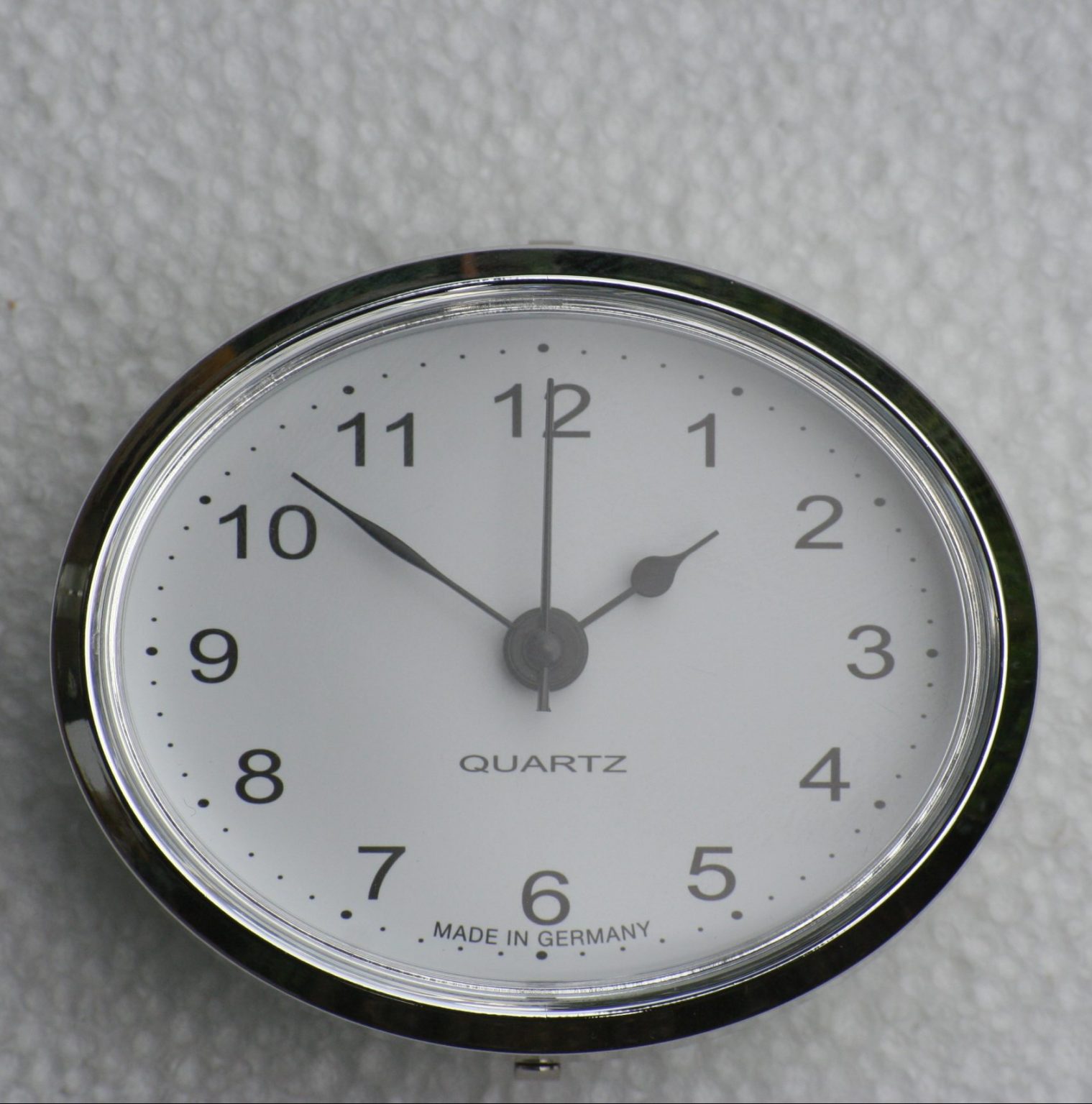 Oval Caravan Clock