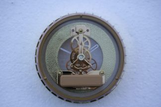 120mm Skeleton Clock rear view
