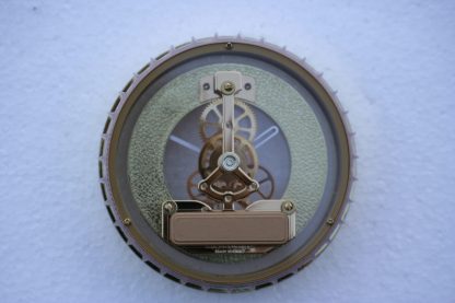 120mm Skeleton Clock rear view